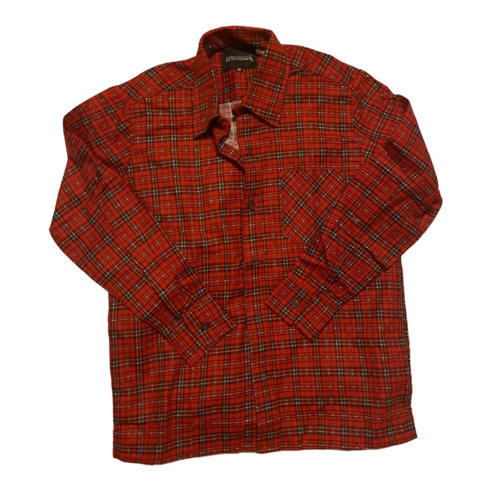 Classic Red Flannel by Streetwise